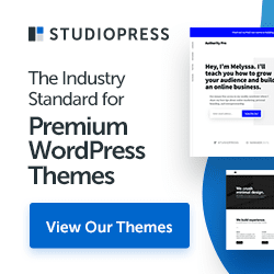 StudioPress Theme of the Month