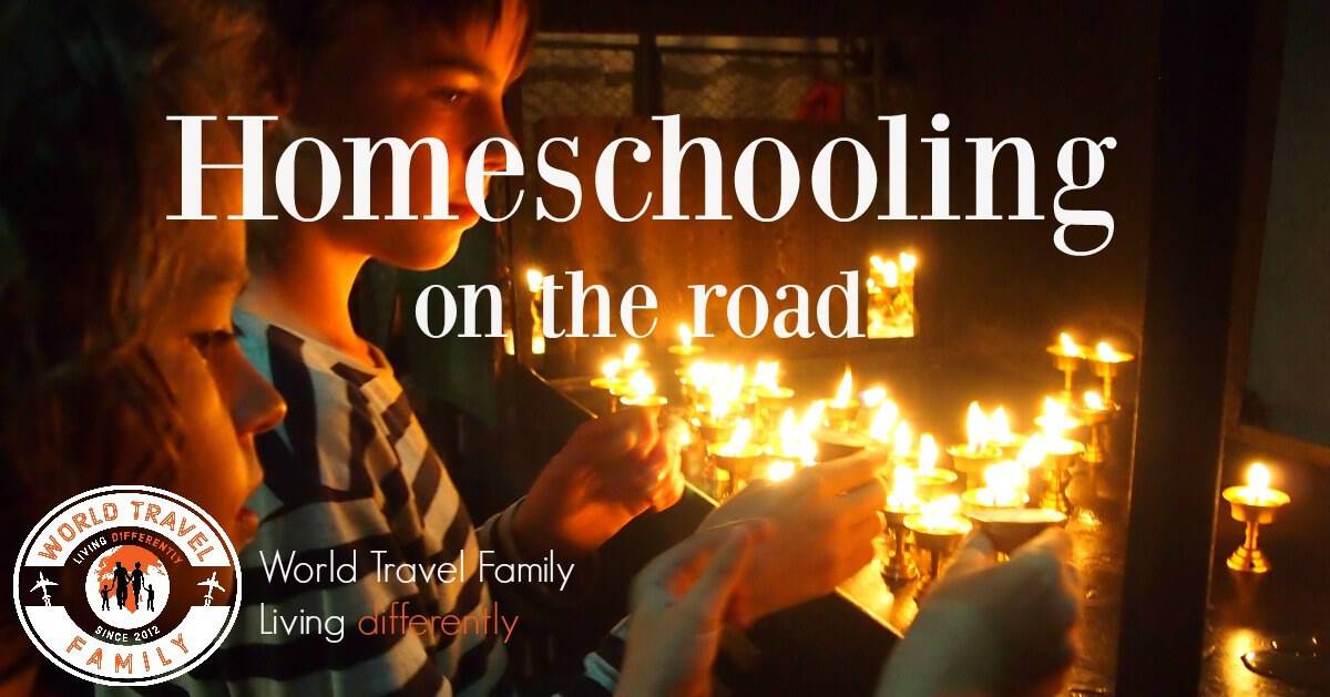 Homeschool ad travel. Homeschooling on the road