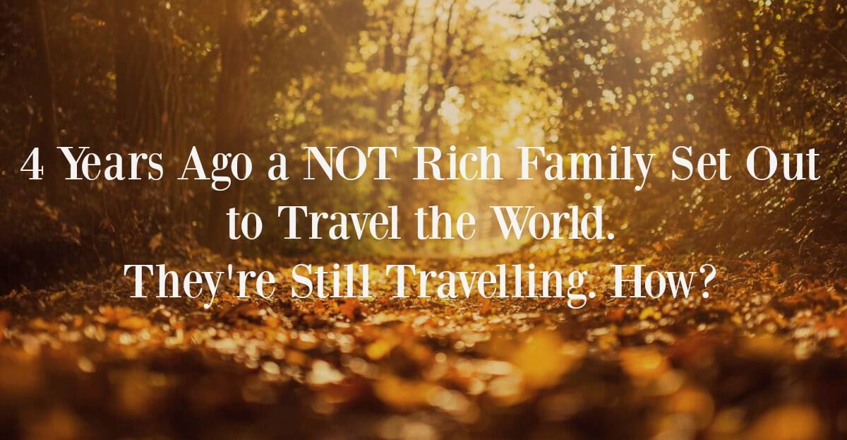 Do you have to be rich to travel the world