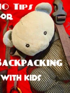 backpacking with kids