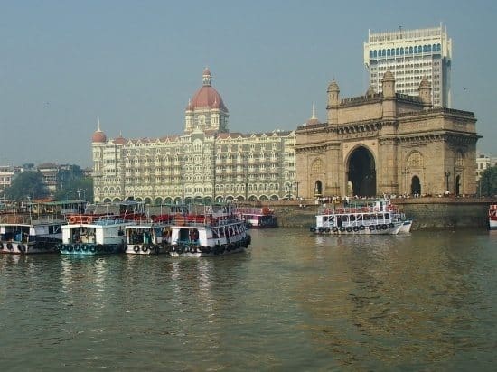 Boats Mumbai. Waiting to take visitors to elephants caves and elephanta island
