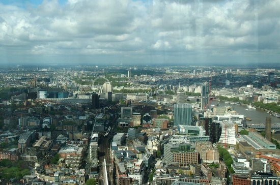 The London Eye from The Shard
