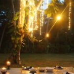 Dinner at The Templeberg Villa Galle SriLanka