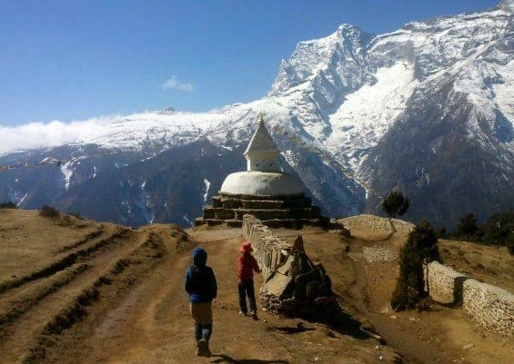 Everest region trek kids