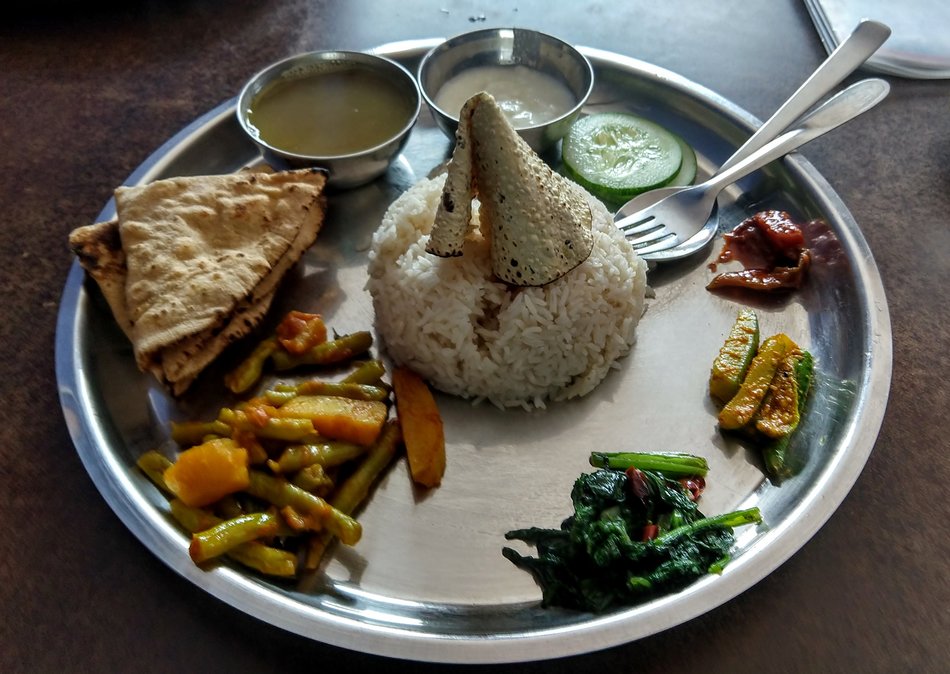 food in nepal travel blog