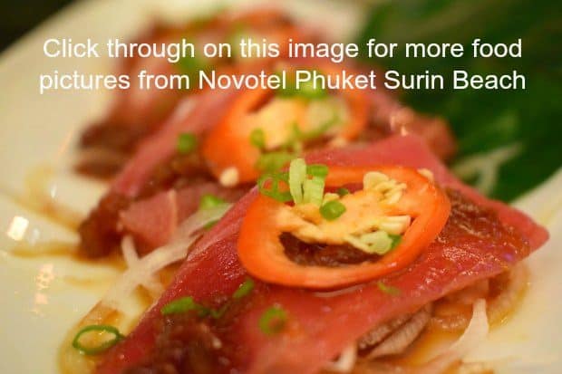 Food Novotel Phuket Surin Beach