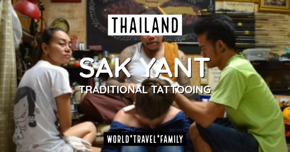 Sak Yant Traditional Tattoo Thailand