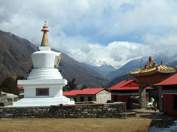 tengboche monastery trek everest view