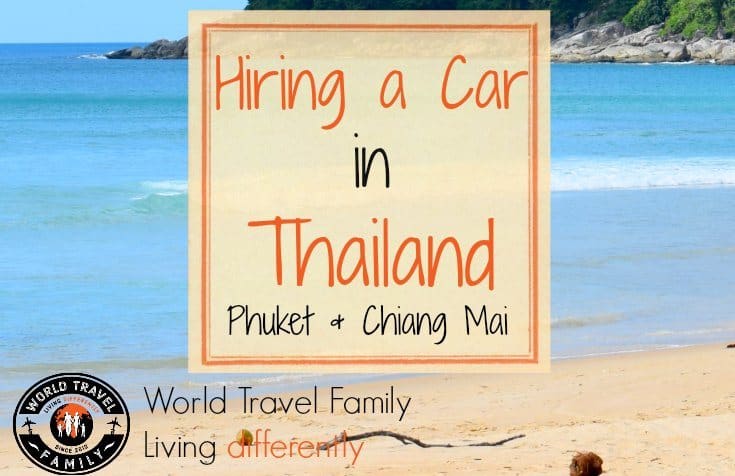 Car rental in Thailand, Phuket and Chiang Mai