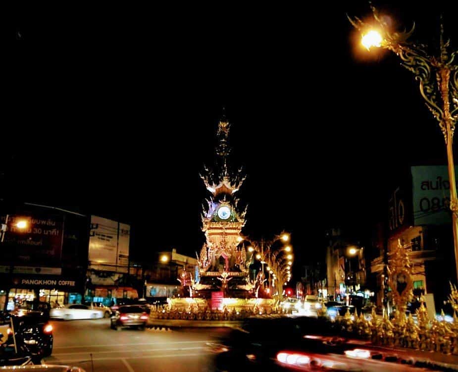 Things to do in Chiang Rai clock tower Chiang Rai City