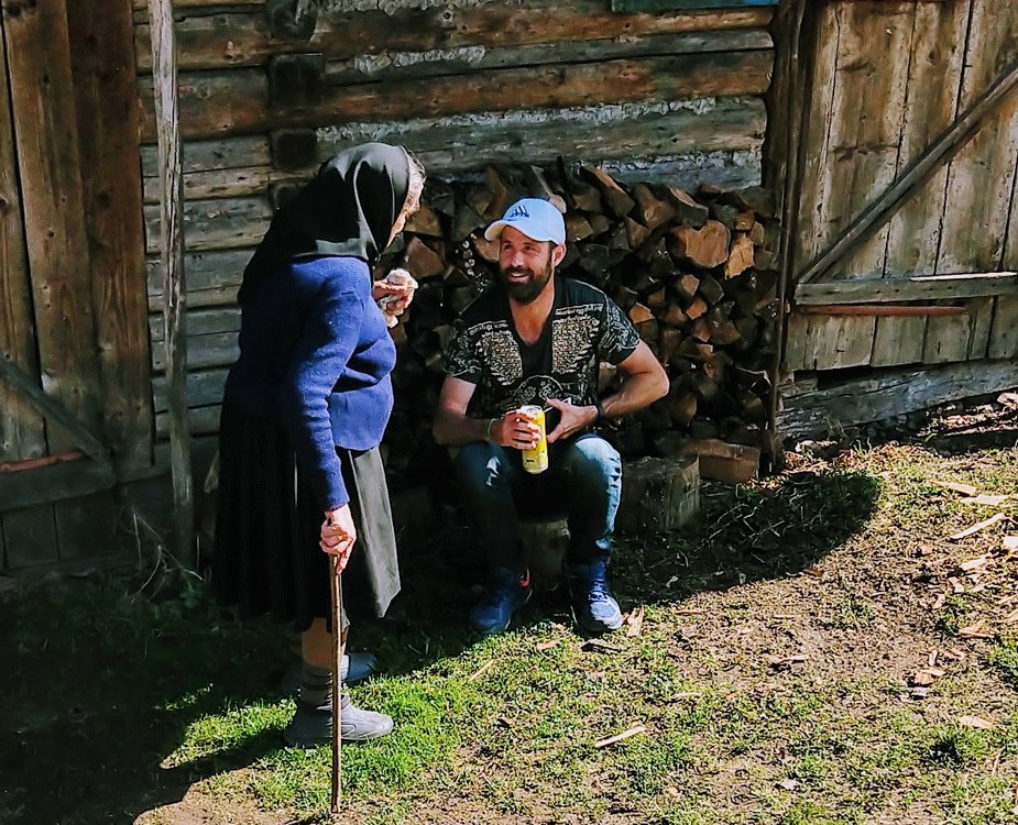 digital nomad family life in a village in Romania