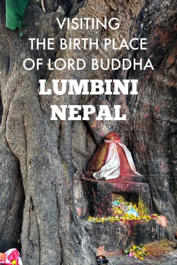 Visiting the birth place of Lord Buddha Lumbini Nepal