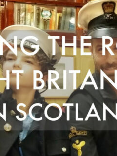Visiting the royal yacht Britannia Scotland