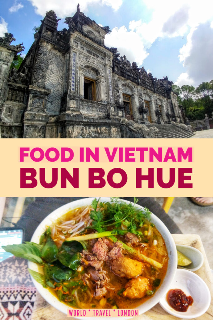 Food in Vietnam Bun Bo Hue