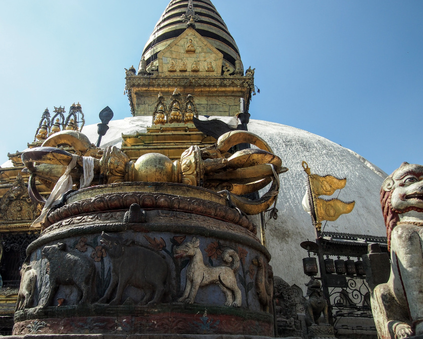 Swayambhunath after the earthquake
