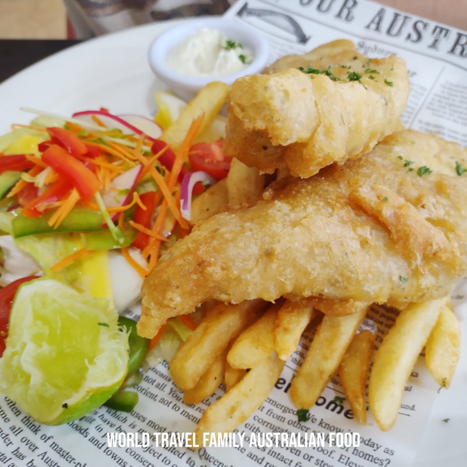 popular australian food fish and chips
