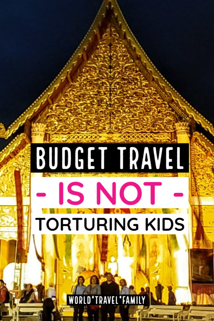 Budget travel with kids