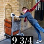 Platform 9 3/4 London. Things to do in London with kids.