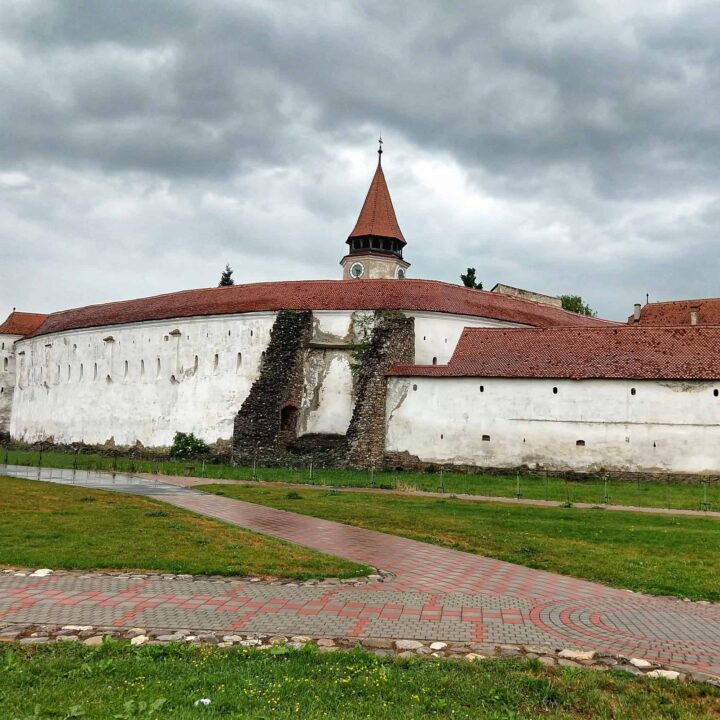 Fortified church near Brasov. Biggest in world