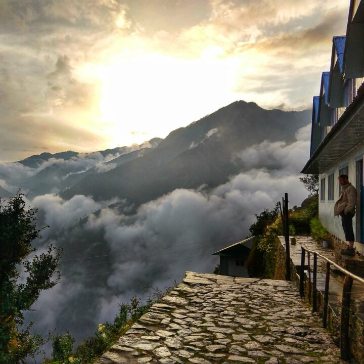 Lodge in the Himalayas Nepal as a travel destination